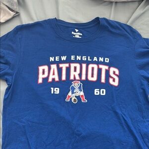Fanatics New England Patriots Royal Blue Tee
